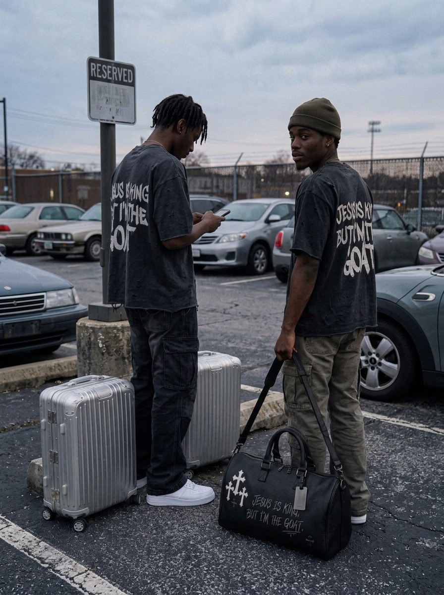 GOAT Duffle Black