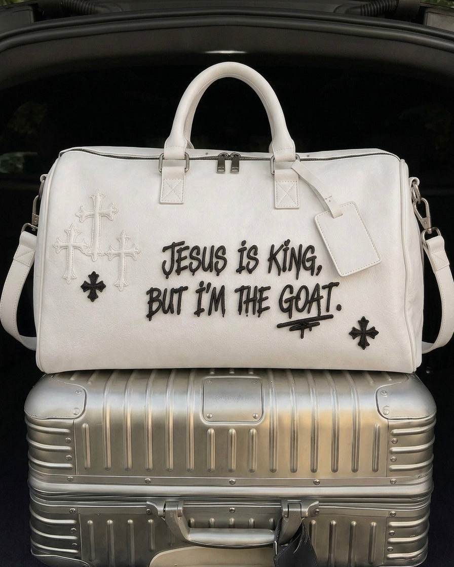 GOAT Duffle White