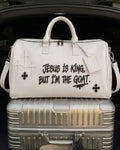 GOAT Duffle White