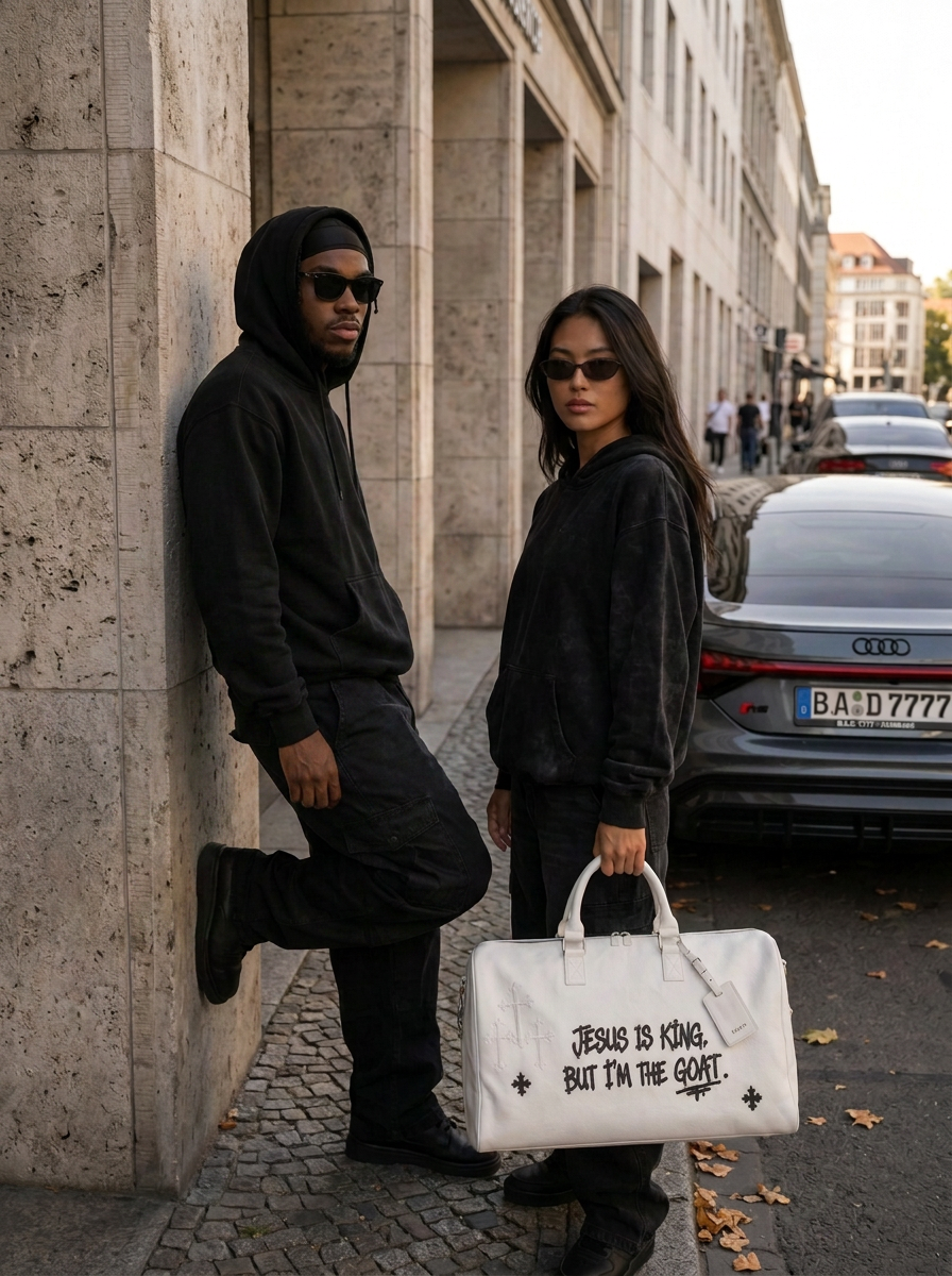 GOAT Duffle White