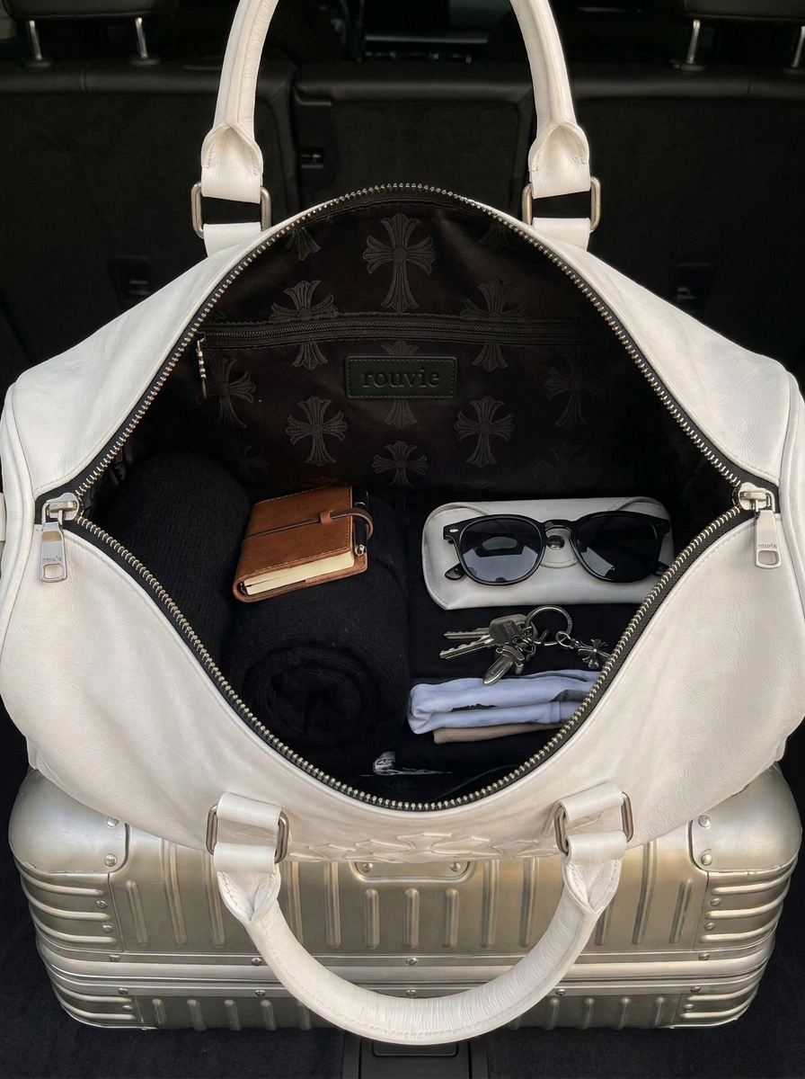 GOAT Duffle White