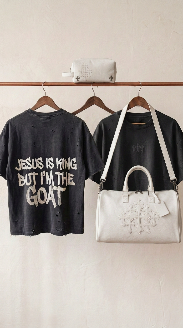 GOAT Duffle White
